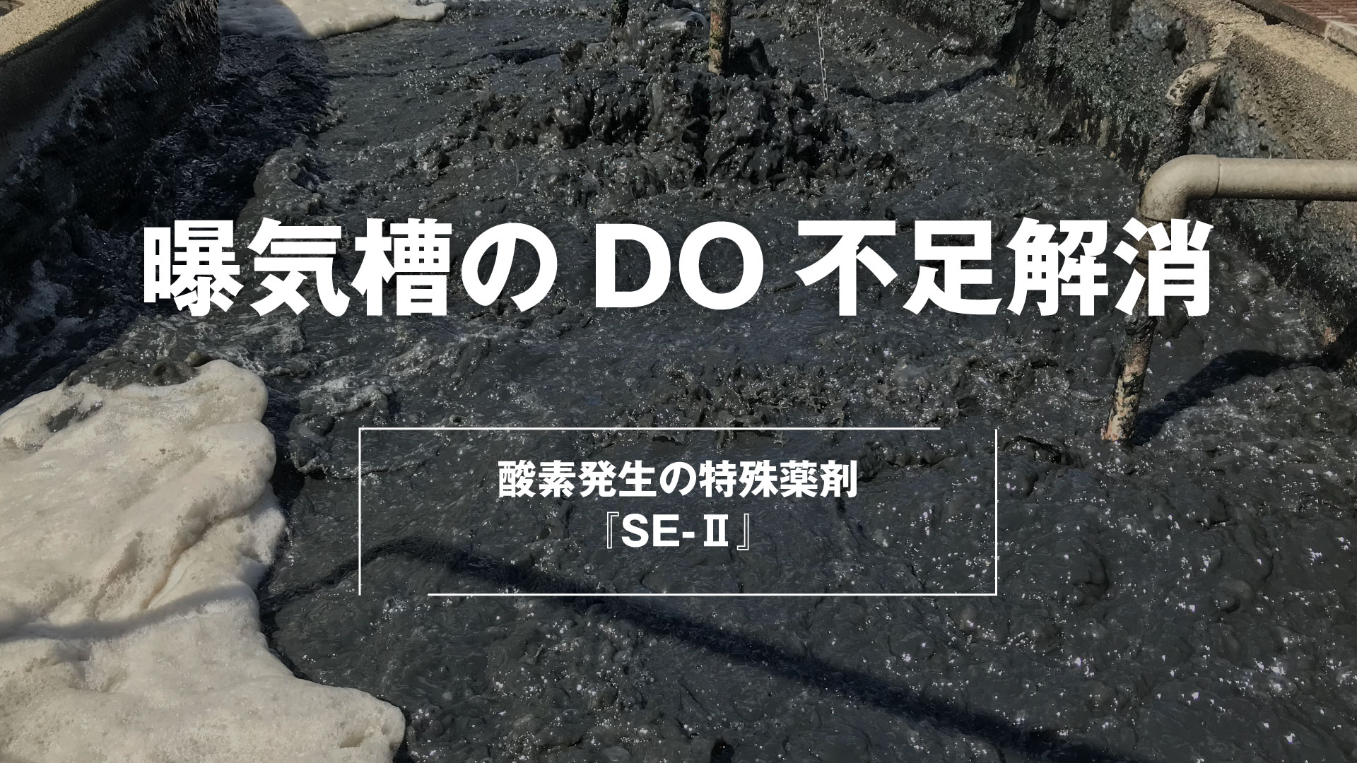 曝気槽のdo不足解消 酸素発生の特殊薬剤 Se 株式会社 東産業 21年9月8日